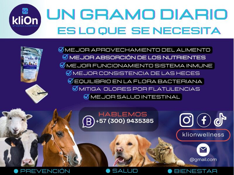 KLION - SUPLEMENTOS ALIMENTICIOS PARA MASCOTAS