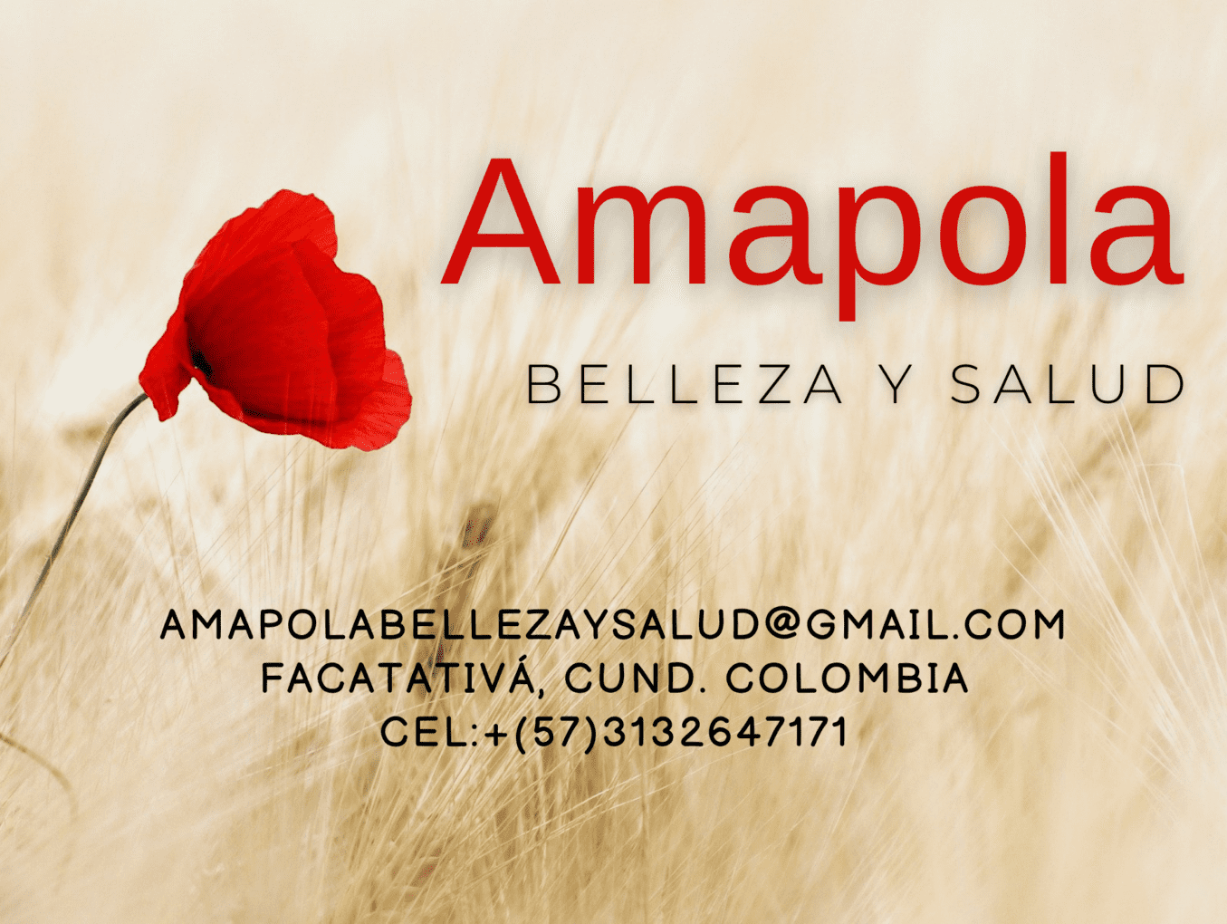 AMAPOLA BELLEZA Y SALUD