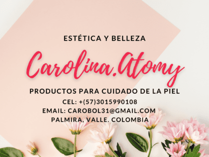 CAROLINA.ATOMY - PRODUCTOS DE BELLEZA