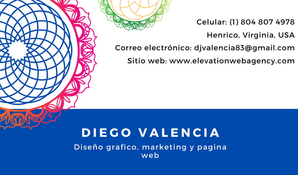 DIEGO VALENCIA - WEB DESIGNER