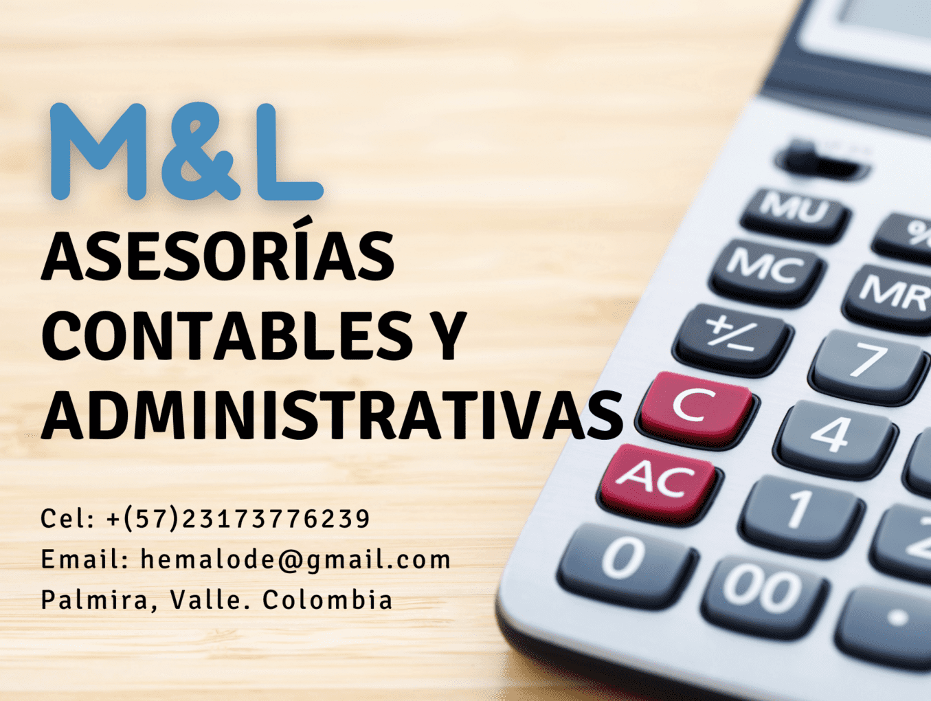 ASESORÍAS CONTABLES Y ADMINISTRATIVAS M&L