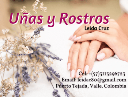 UÑAS Y ROSTROS