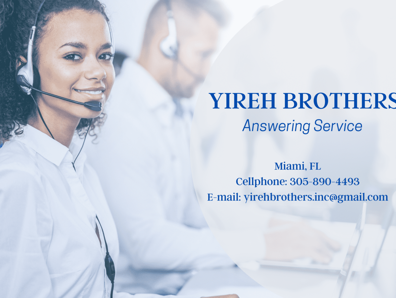 YIREH BROTHER - ANSWERING SERVICES