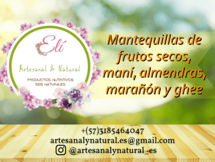 ELÍ ARTESANAL Y NATURAL - PRODUCTOS NUTRITIVOS