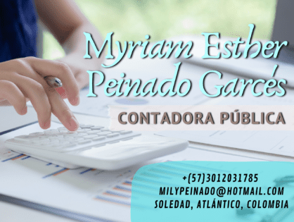 MYRIAM PEINADO - CONTADORA PÚBLICA