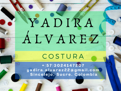 YADIRA ÁLVAREZ - COSTURA