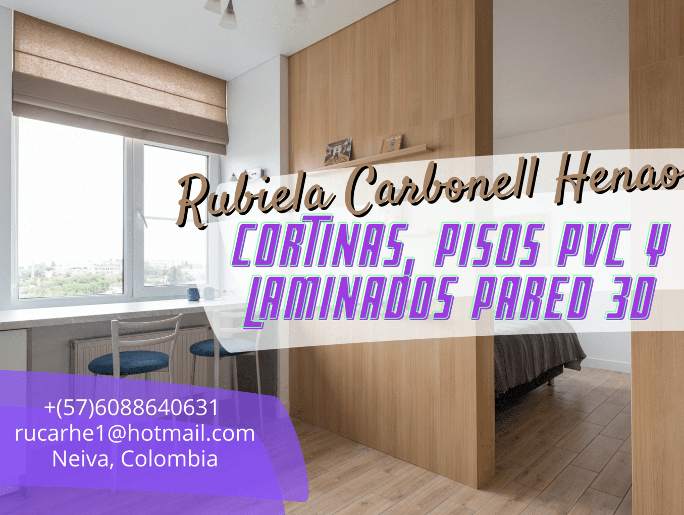 RUBIELA CARBONELL - CORTINAS Y PISOS