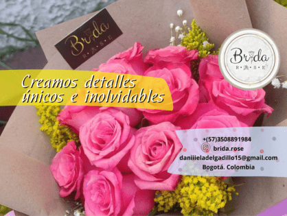 BRIDA ROSE - ARREGLOS CON ROSAS