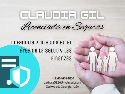 CLAUDIA GIL - LICENCIADA EN SEGUROS