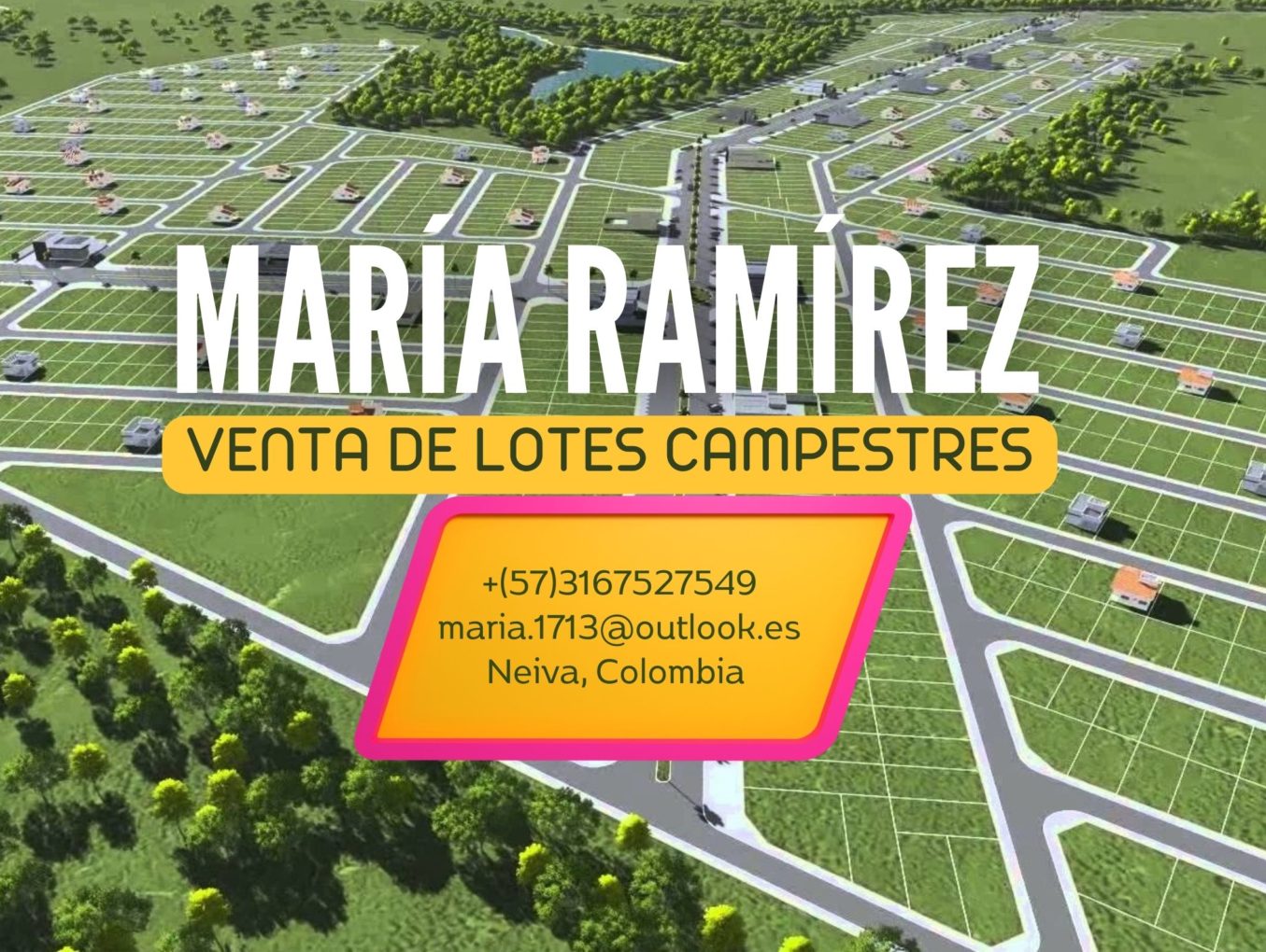 MARÍA RAMÍREZ – LOTES CAMPESTRES