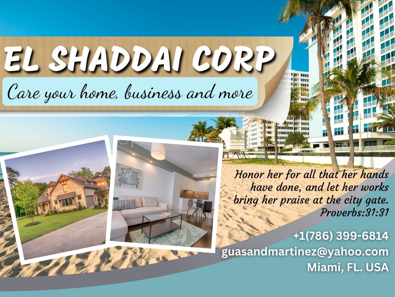 SHADDAI CORP - CARE HOME, BUSINESS & MORE